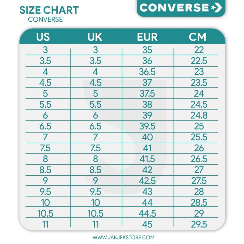 Idealny rozmiar Converse