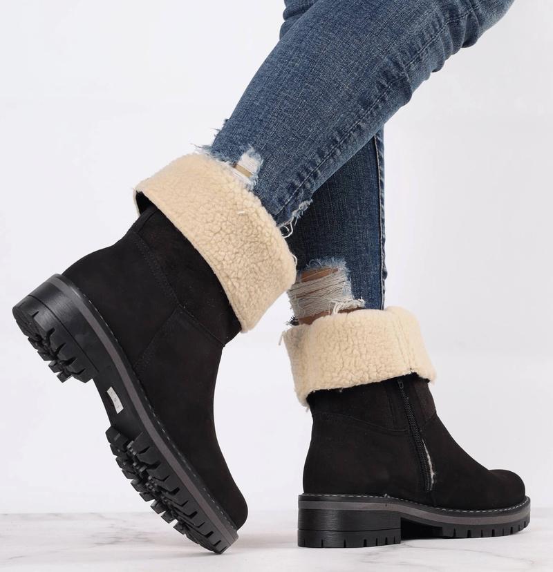 Stylowe zimowe obuwie