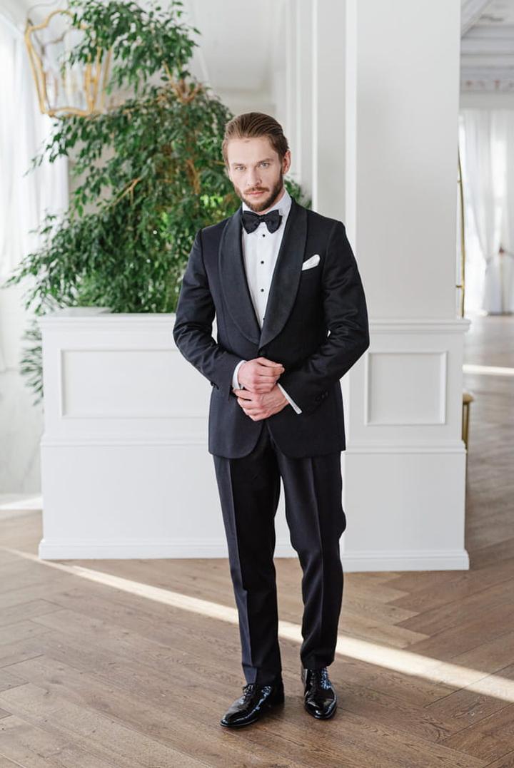 Stylizacje smokingowe