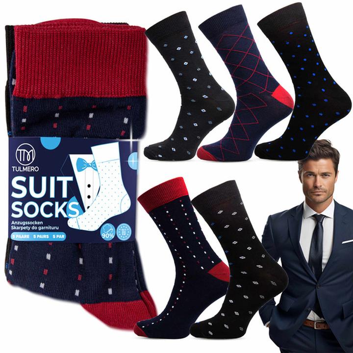 Materiały skarpet na formalne okazje