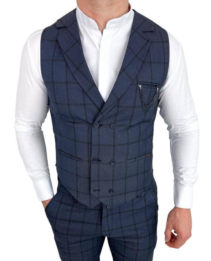 Kamizelka męska stylizacje