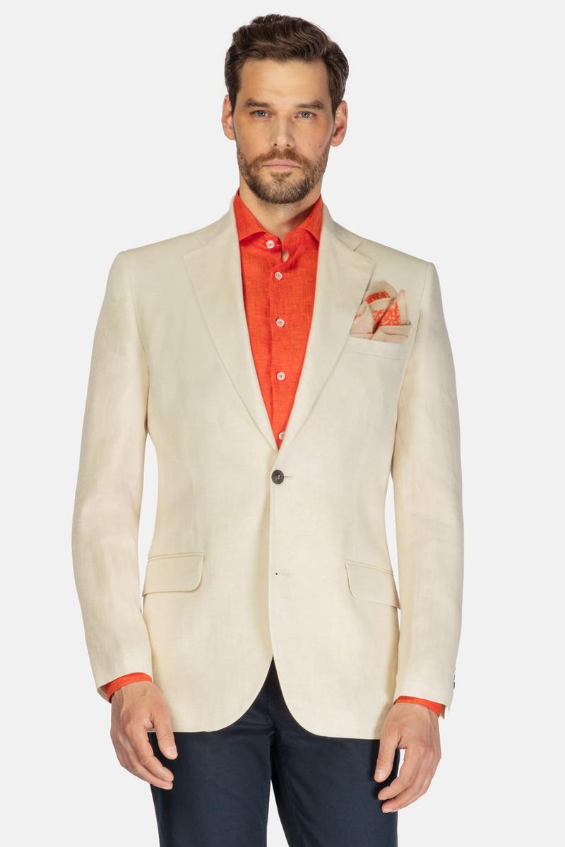 Kolory lnianych marynarek na lato