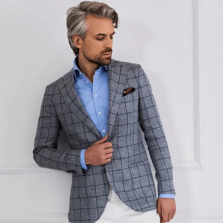 Jak nosić lnianą marynarkę i zachwycać stylem latem?