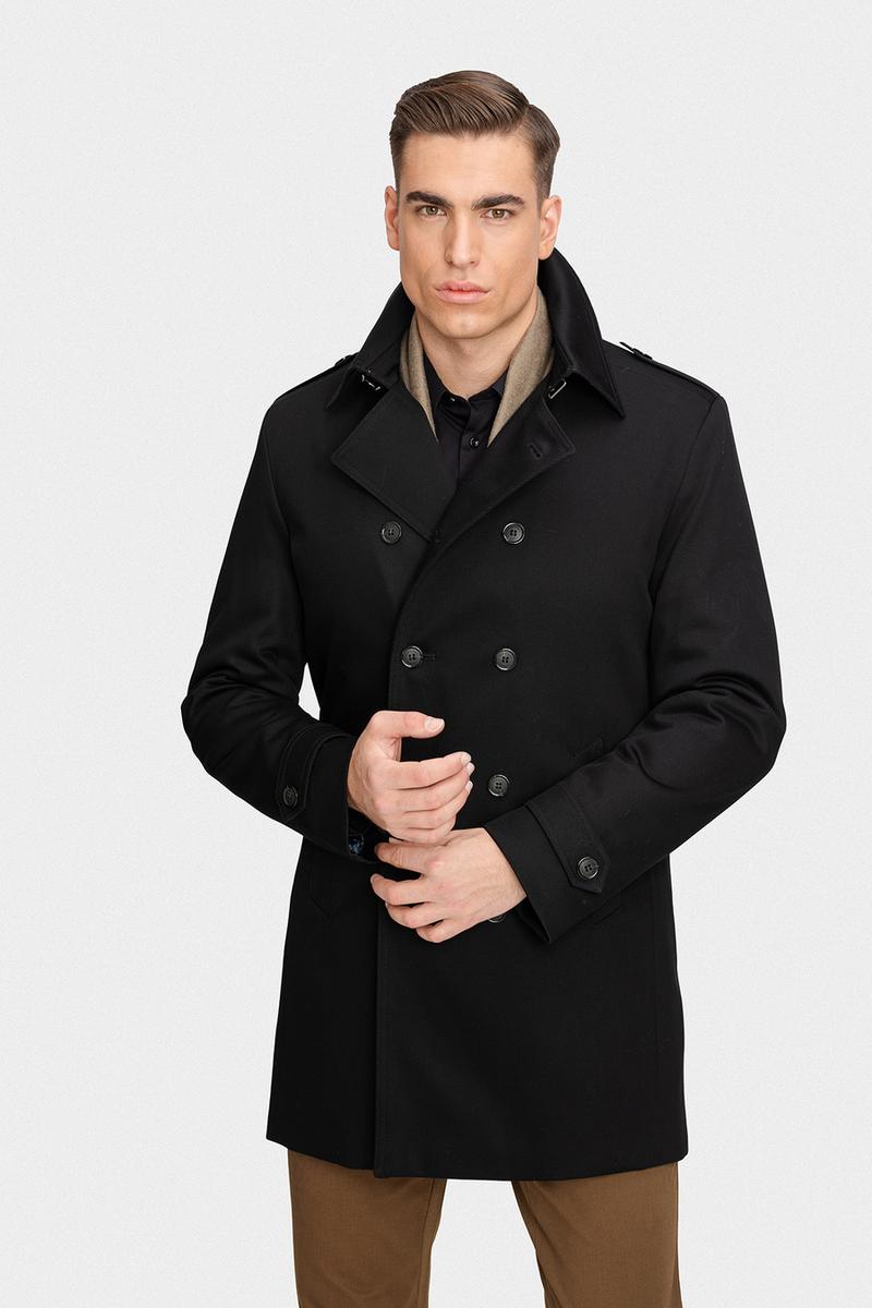 Dwurzędowy płaszcz jesień 2023