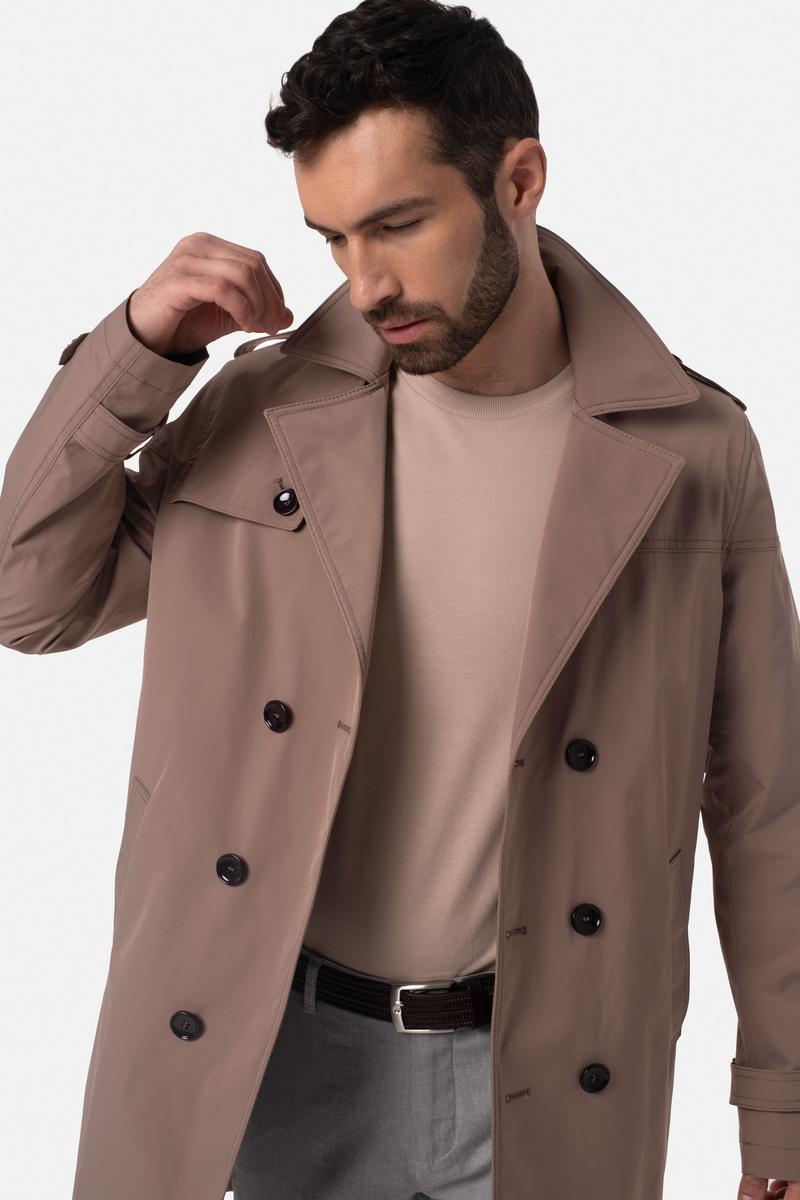 Stylizacje z płaszczem dwurzędowym