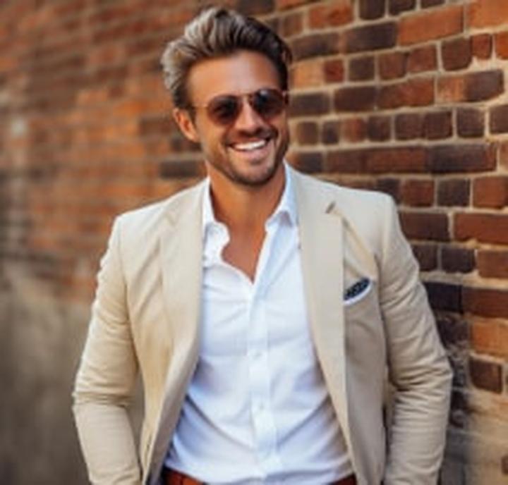 Jasna marynarka i brogsy: modowy przegląd wakacyjnych przygód