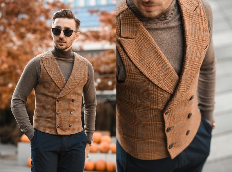 Stylowe połączenia na jesień: jak nosić kamizelkę i golf?