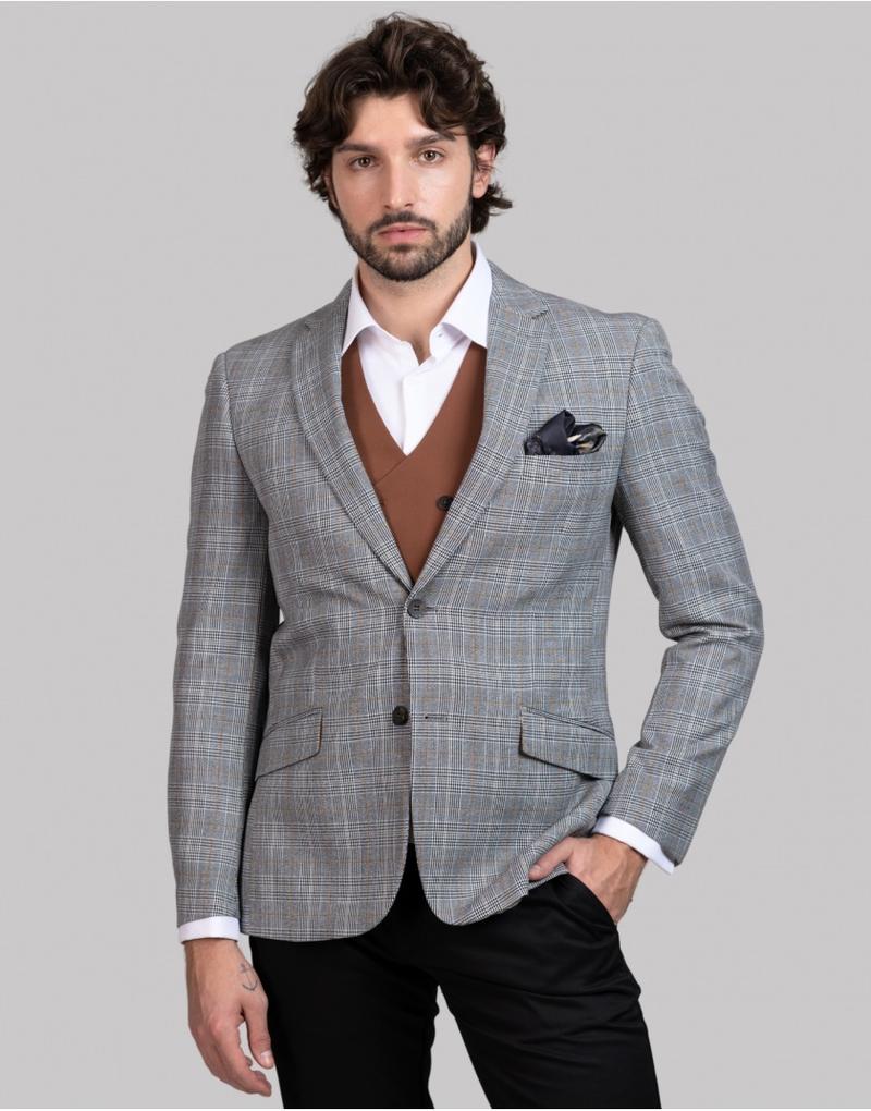 Stylowa elegancja: Jak nosić marynarkę w krate, aby wyglądać modnie?