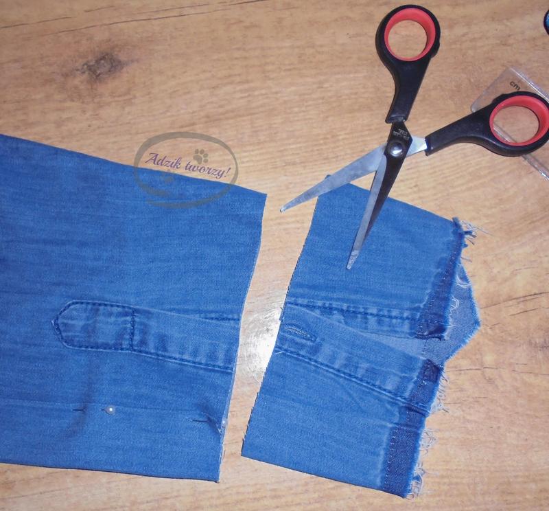 DIY skracanie rękawów koszuli